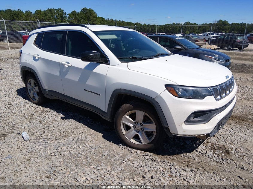 2022 JEEP COMPASS LATITUDE | 3C4NJCBB0NT225712 | UPCARS