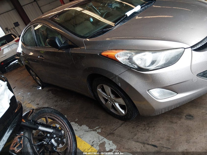 2012 HYUNDAI ELANTRA GLS | 5NPDH4AE6CH131355 | UPCARS