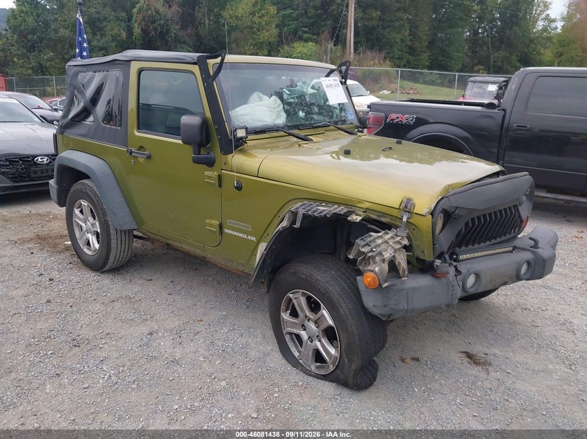 2010 JEEP WRANGLER SPORT | 1J4AA2D16AL210452 | UPCARS