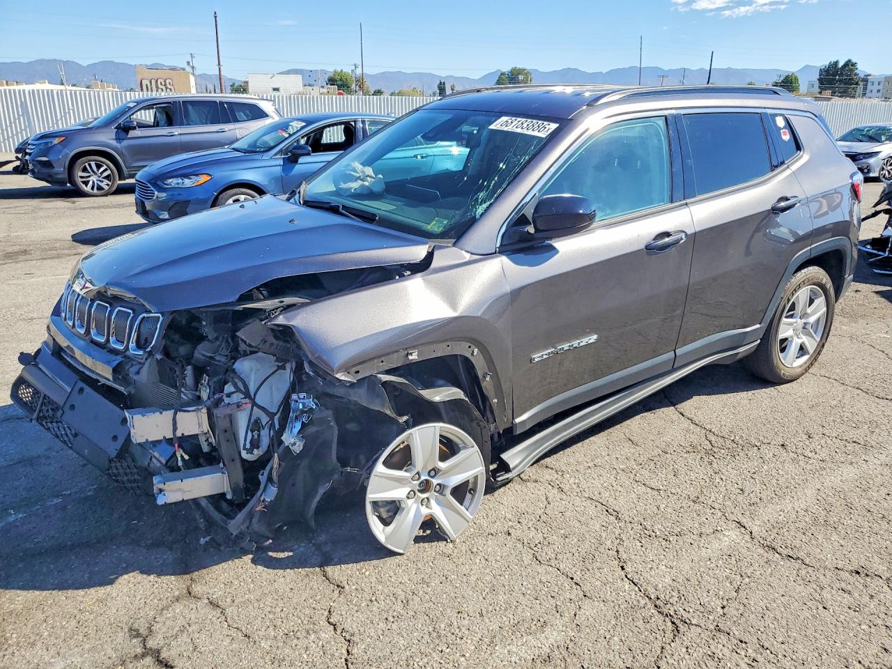 2022 JEEP COMPASS LATITUDE | 3C4NJDBB2NT184005 | UPCARS