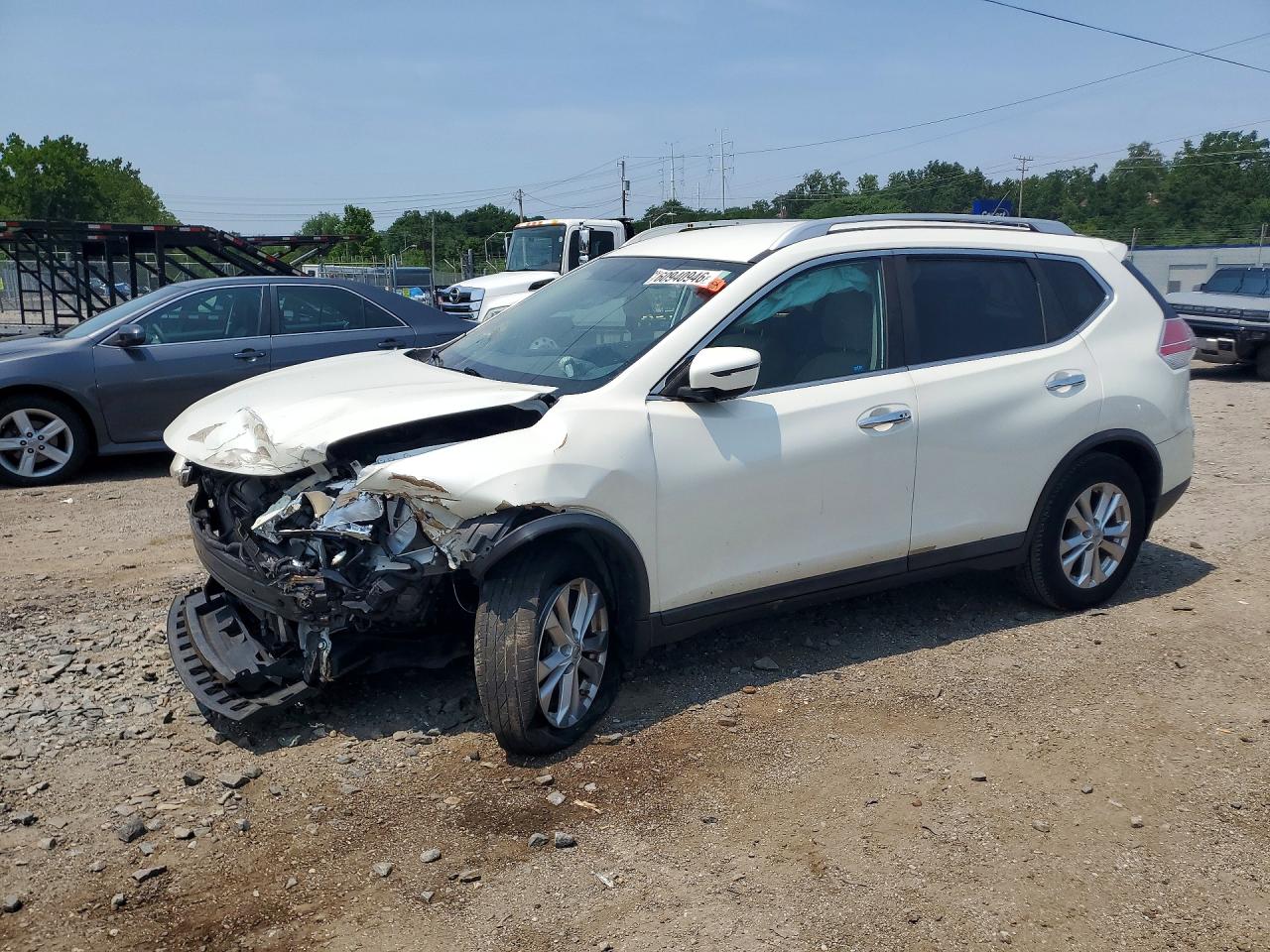 2016 NISSAN ROGUE SV | KNMAT2MV1GP654195 | UPCARS