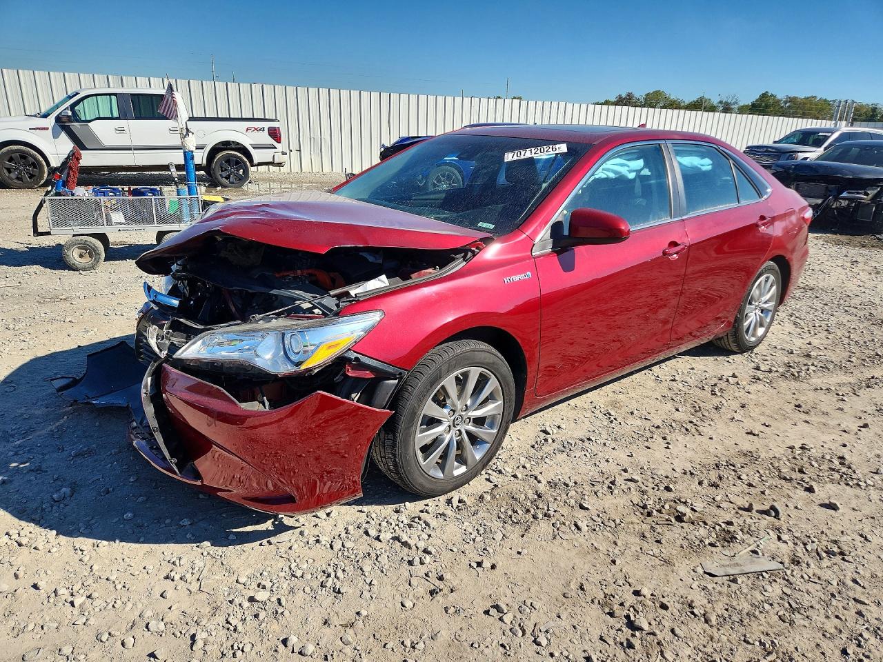 2017 TOYOTA CAMRY SOLA XLE | 4T1BD1FK6HU204300 | UPCARS
