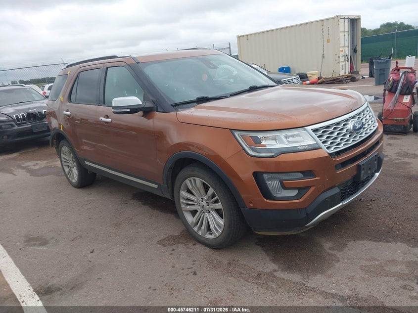 2017 FORD EXPLORER PLATINUM | 1FM5K8HT6HGC11148 | UPCARS