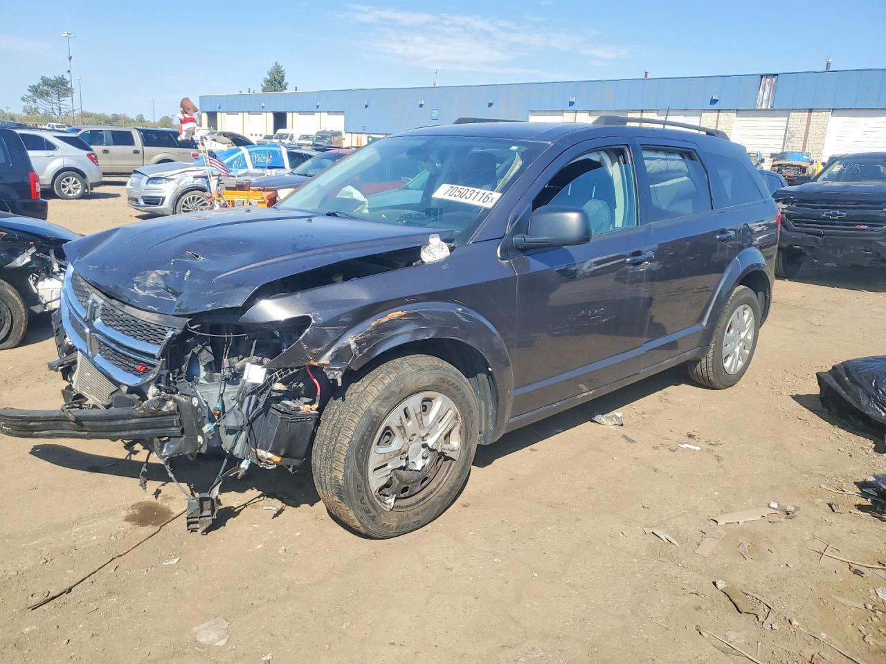2020 DODGE JOURNEY SE | 3C4PDCAB6LT262911 | UPCARS