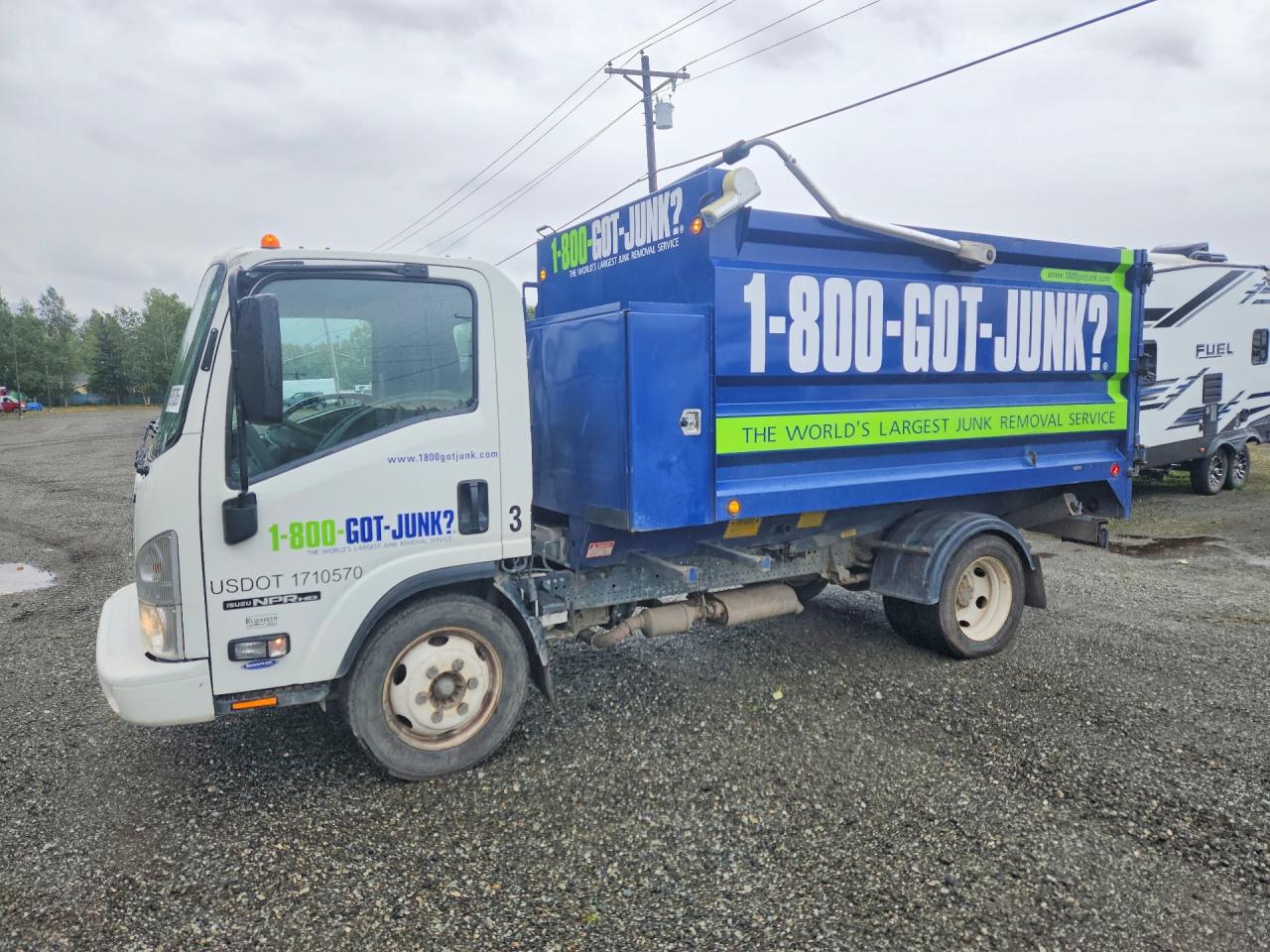 2018 ISUZU NPR DUMP TRUCK | 54DC4W1B7JS800042 | UPCARS