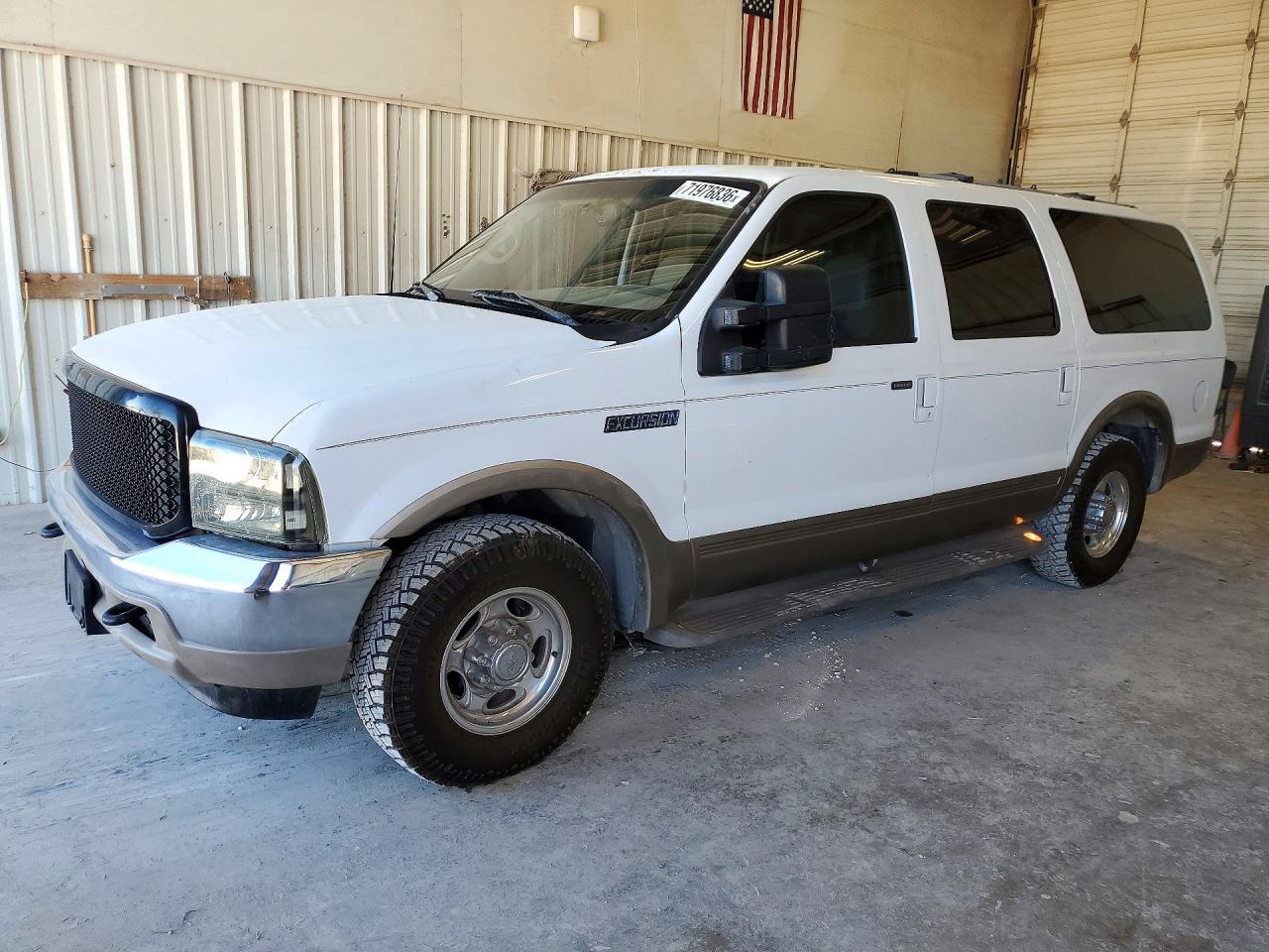 2001 FORD EXCURSION LIMITED | 1FMNU42F71EA48596 | UPCARS