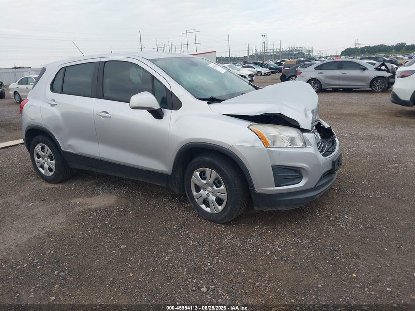 2016 CHEVROLET TRAX LS | KL7CJKSB4GB760707 | UPCARS