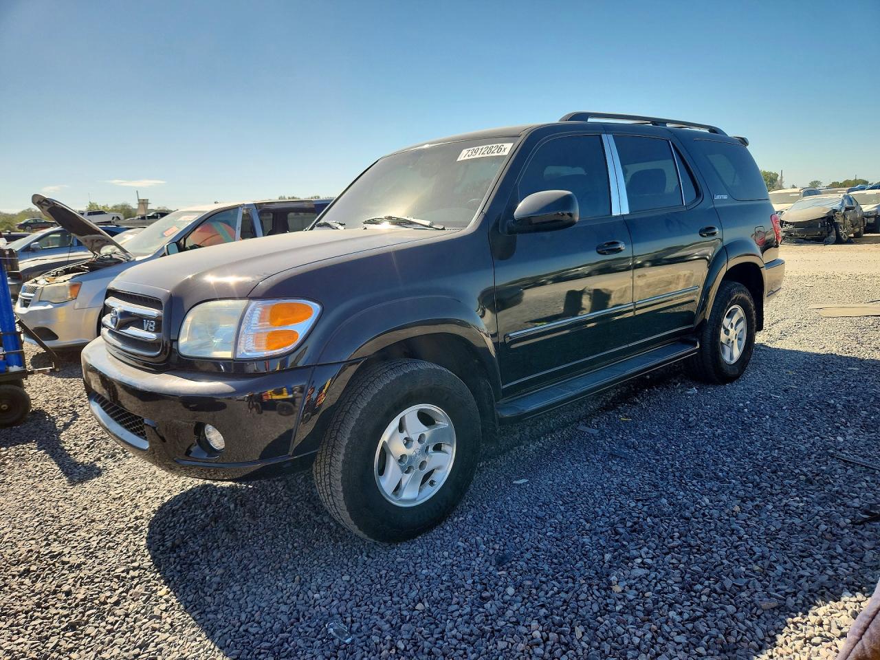 2002 TOYOTA SEQUOIA LIMITED | 5TDBT48A22S119057 | UPCARS
