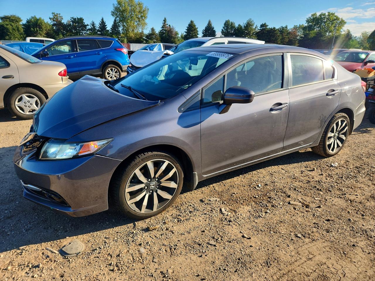 2015 HONDA CIVIC EXL | 2HGFB2F90FH544218 | UPCARS