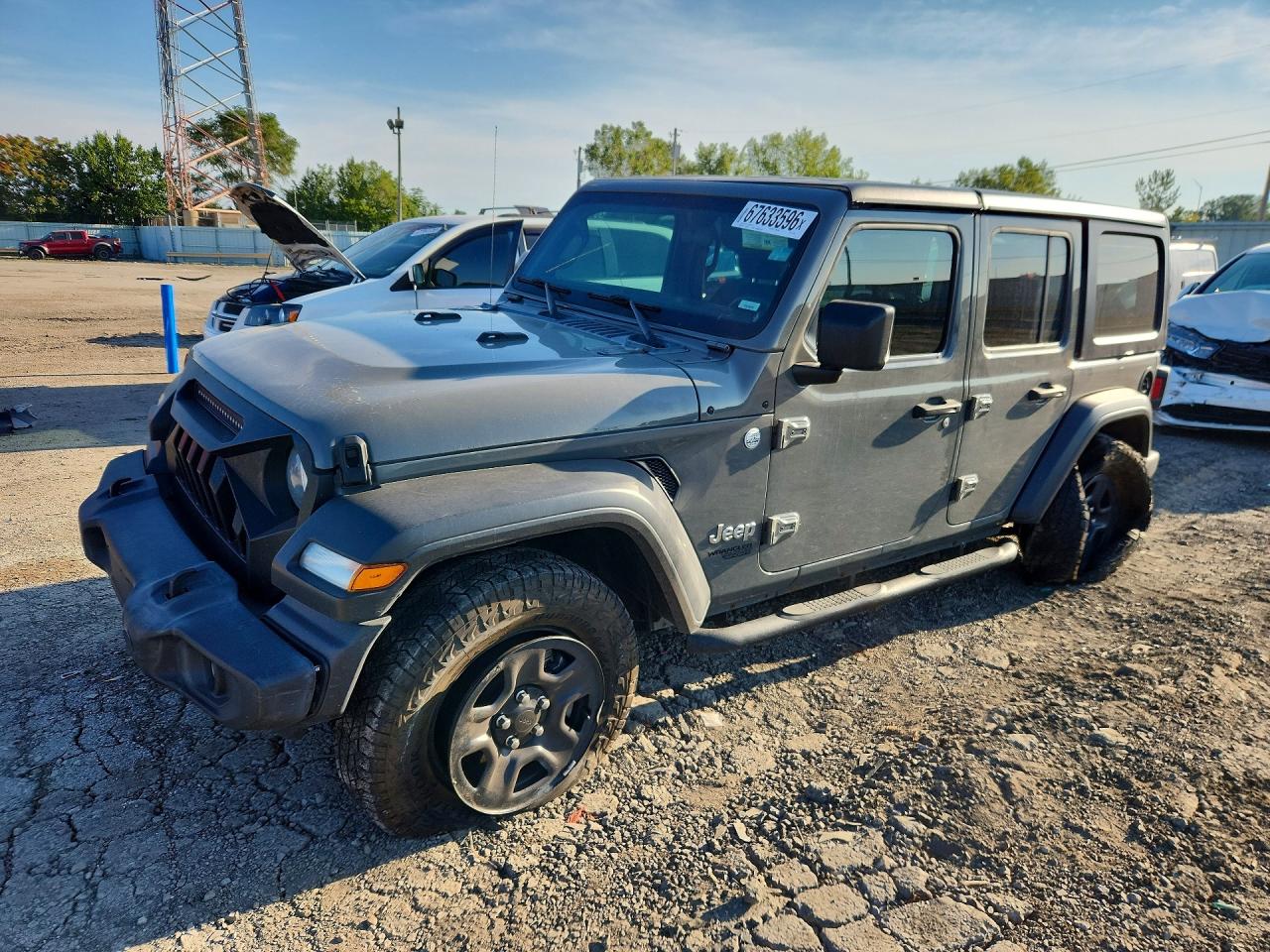 2021 JEEP WRANGLER SPORT | 1C4HJXDN6MW571154 | UPCARS