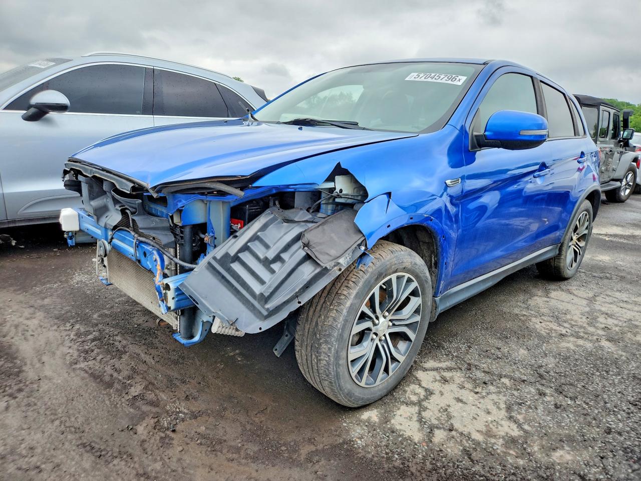 2017 MITSUBISHI OUTLANDER ES | JA4AR3AUXHZ016222 | UPCARS