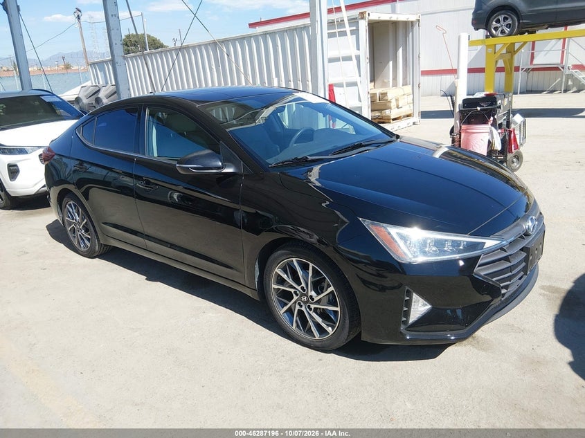 2019 HYUNDAI ELANTRA LIMITED | KMHD84LF3KU809176 | UPCARS