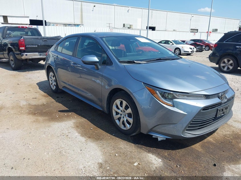 2025 TOYOTA COROLLA LE | 5YFB4MDE4SP259223 | UPCARS