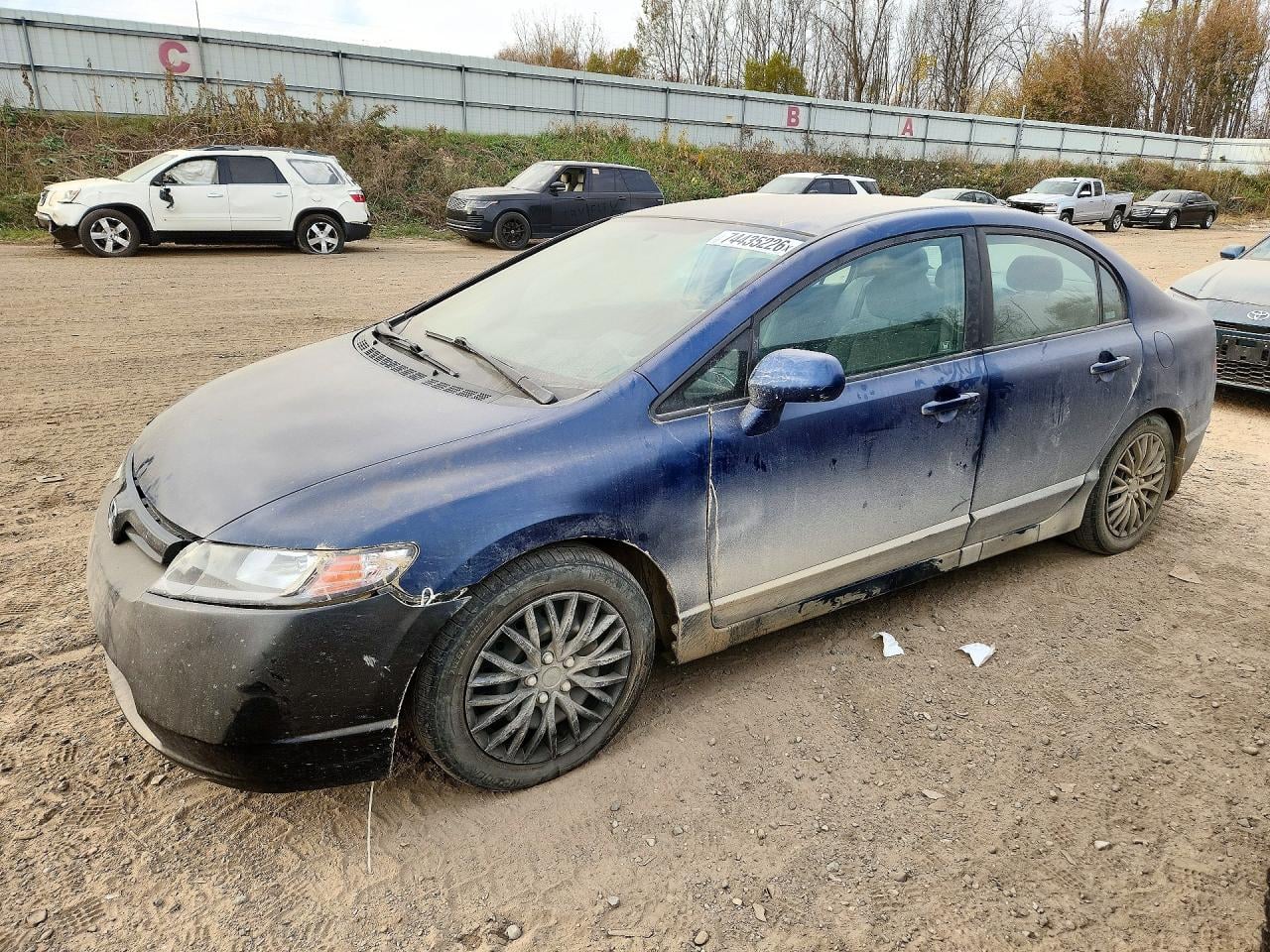 2008 HONDA CIVIC LX | 1HGFA16518L046867 | UPCARS