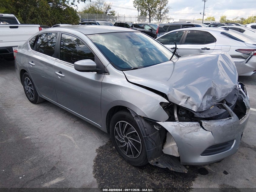 2014 NISSAN SENTRA S | 3N1AB7AP1EY252536 | UPCARS