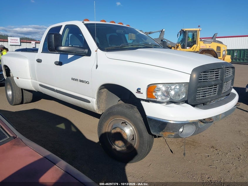 2004 DODGE RAM 3500 SLT/LARAMIE | 3D7MU48C84G196059 | UPCARS