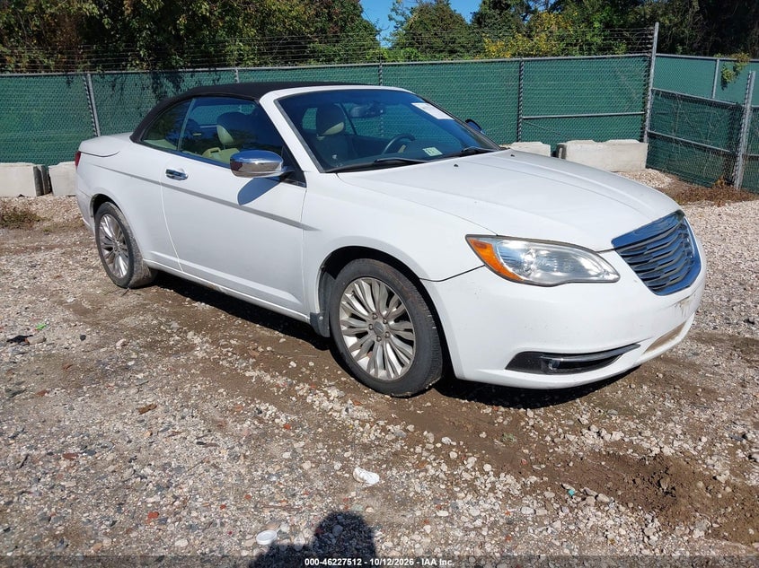 2011 CHRYSLER 200 LIMITED | 1C3BC7EGXBN601084 | UPCARS