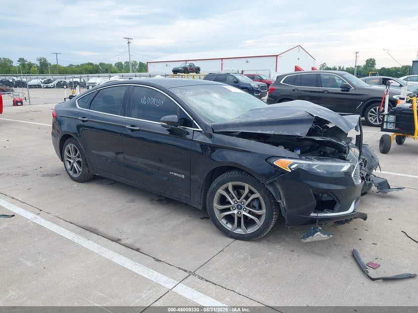 2019 FORD FUSION HYBRID TITANIUM | 3FA6P0RU6KR166205 | UPCARS
