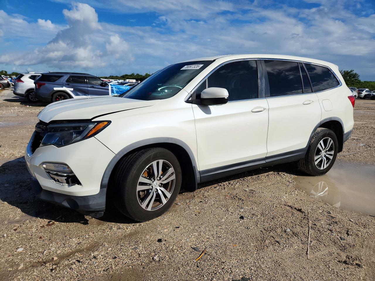 2017 HONDA PILOT EXL | 5FNYF5H64HB004427 | UPCARS