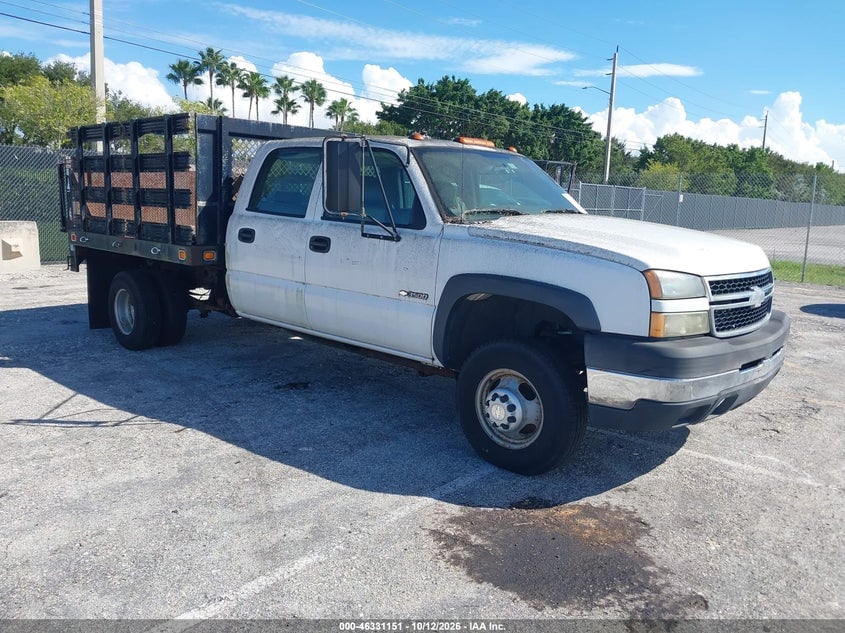 2006 CHEVROLET SILVERADO 3500 WORK TRUCK | 1GBJC33U56F259119 | UPCARS