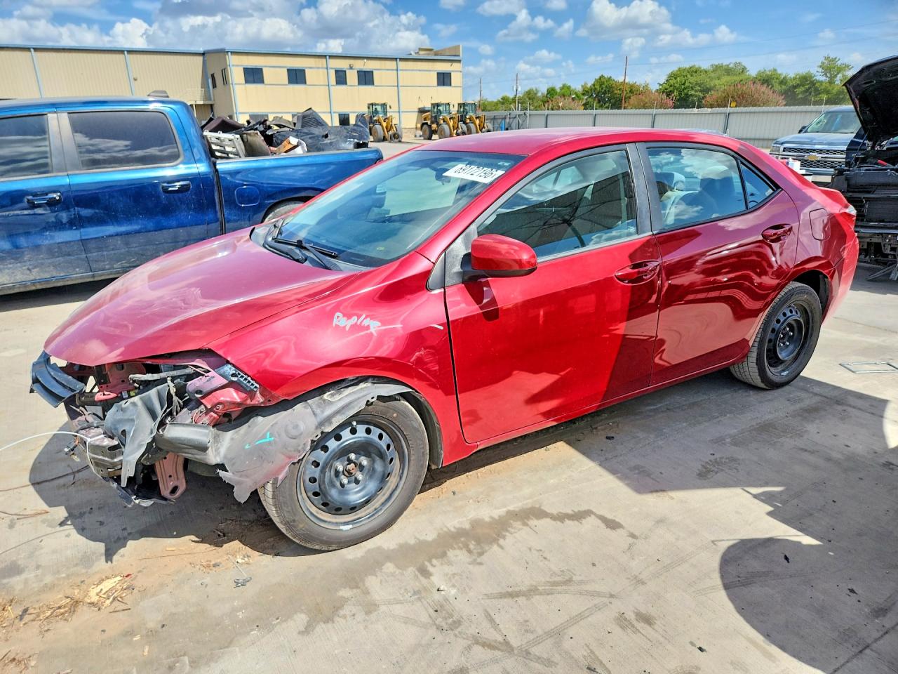 2014 TOYOTA COROLLA LE | 5YFBURHE8EP032547 | UPCARS
