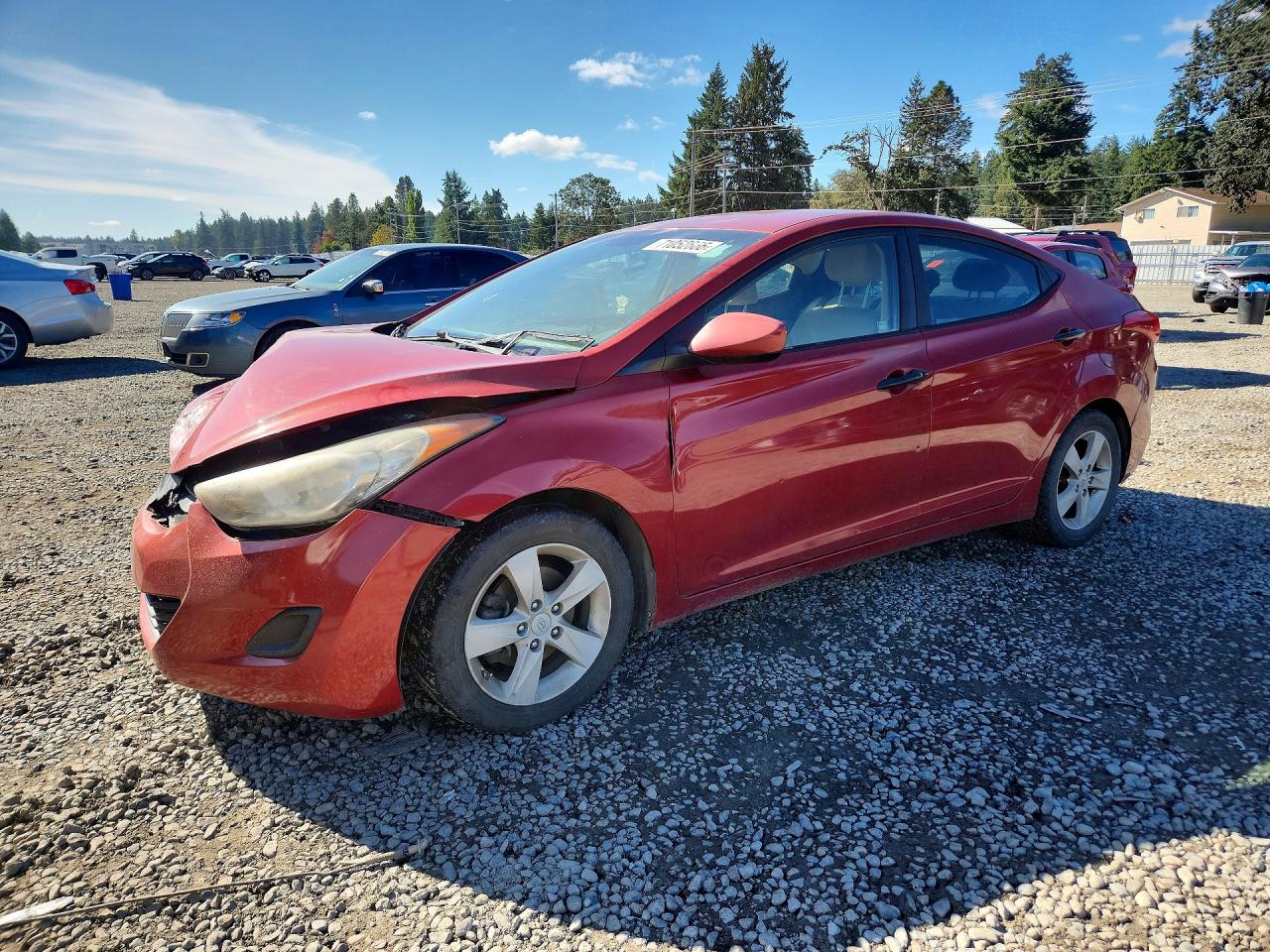 2013 HYUNDAI ELANTRA GLS | KMHDH4AE9DU733475 | UPCARS