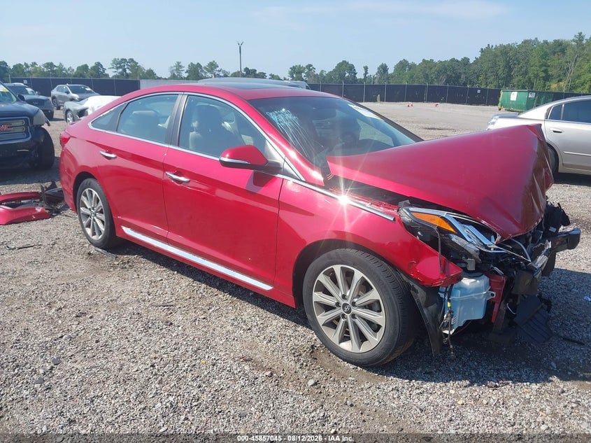 2017 HYUNDAI SONATA LIMITED | 5NPE34AFXHH569945 | UPCARS