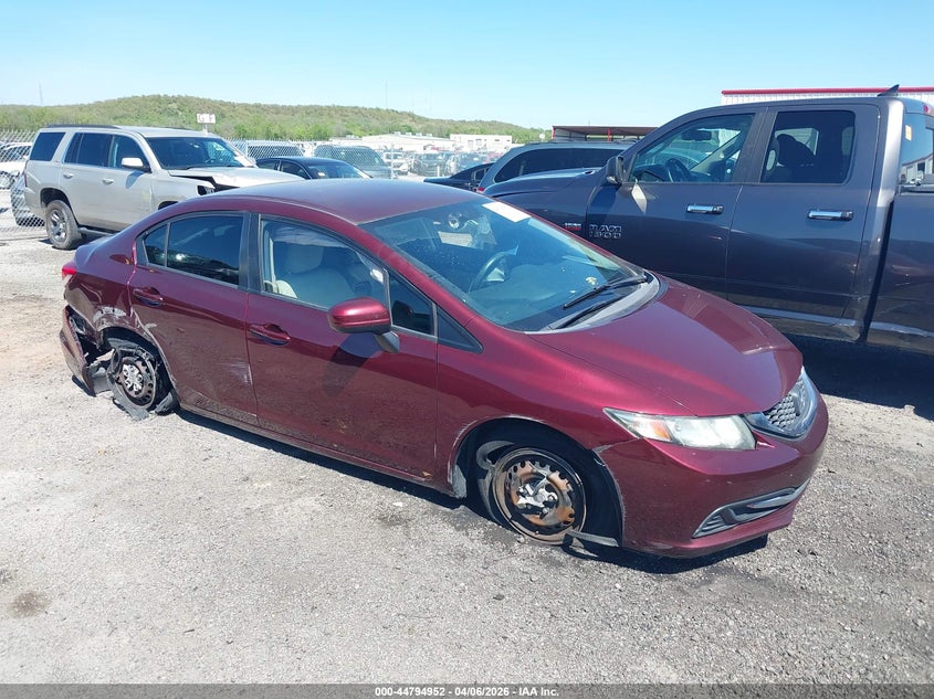 2015 HONDA CIVIC LX | 19XFB2F59FE004339 | UPCARS