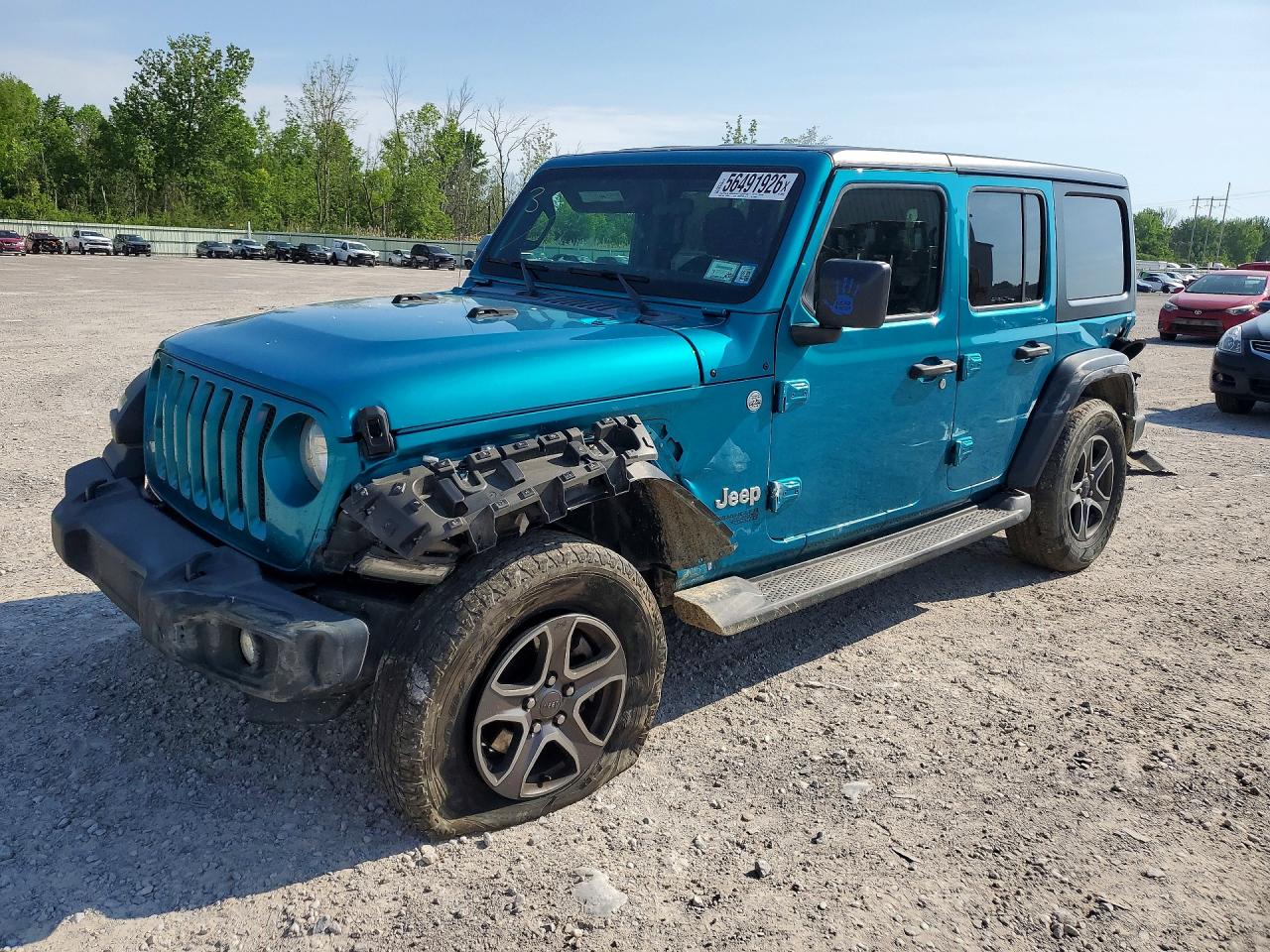 2019 JEEP WRANGLER SPORT | 1C4HJXDG0KW598848 | UPCARS