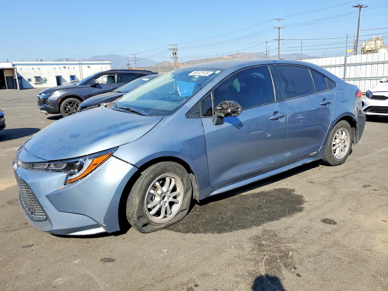2021 TOYOTA COROLLA LE | JTDEAMDE8MJ013806 | UPCARS