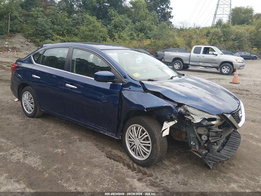 2016 NISSAN SENTRA S | 3N1AB7AP3GY236017 | UPCARS