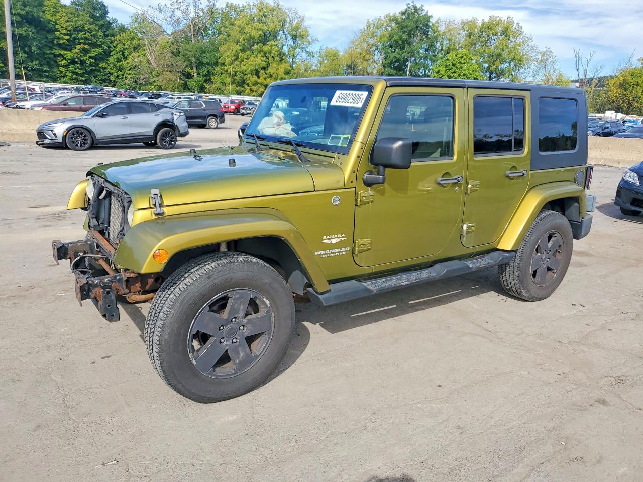 2008 JEEP WRANGLER SAHARA | 1J4GA59158L626720 | UPCARS