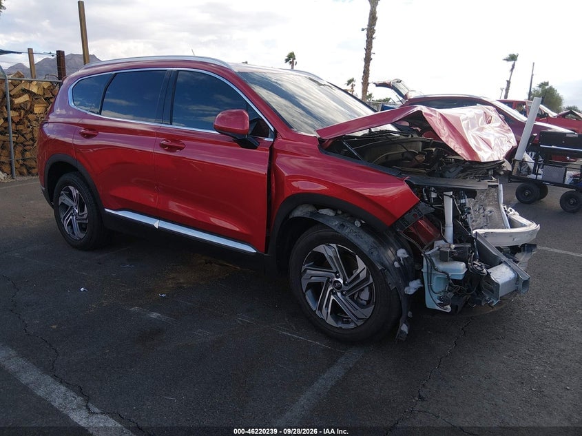 2022 HYUNDAI SANTA FE SEL | 5NMS24AJ2NH448541 | UPCARS