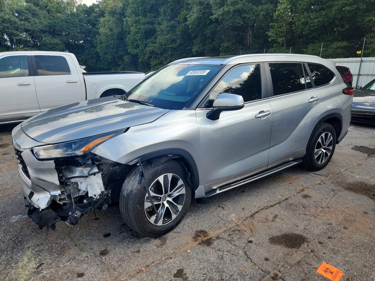 2023 TOYOTA HIGHLANDER HYBRID XLE | 5TDKARAH0PS018049 | UPCARS