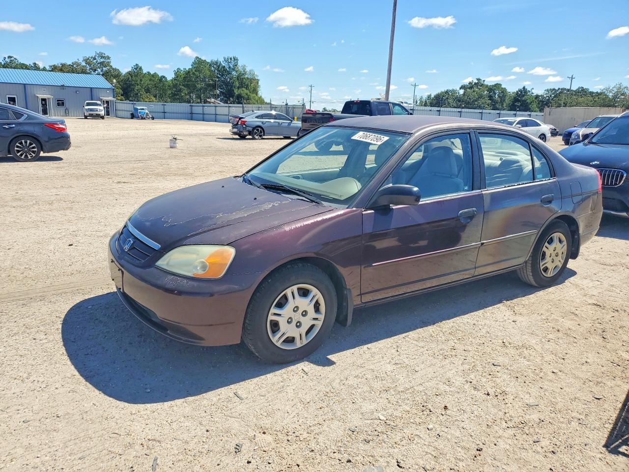 2001 HONDA CIVIC LX | 2HGES16551H541830 | UPCARS