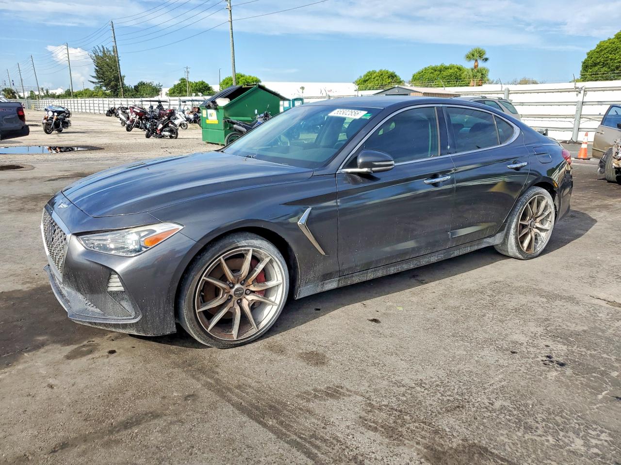 2019 GENESIS G70 2.0T SPORT M | KMTG24LA7KU016875 | UPCARS