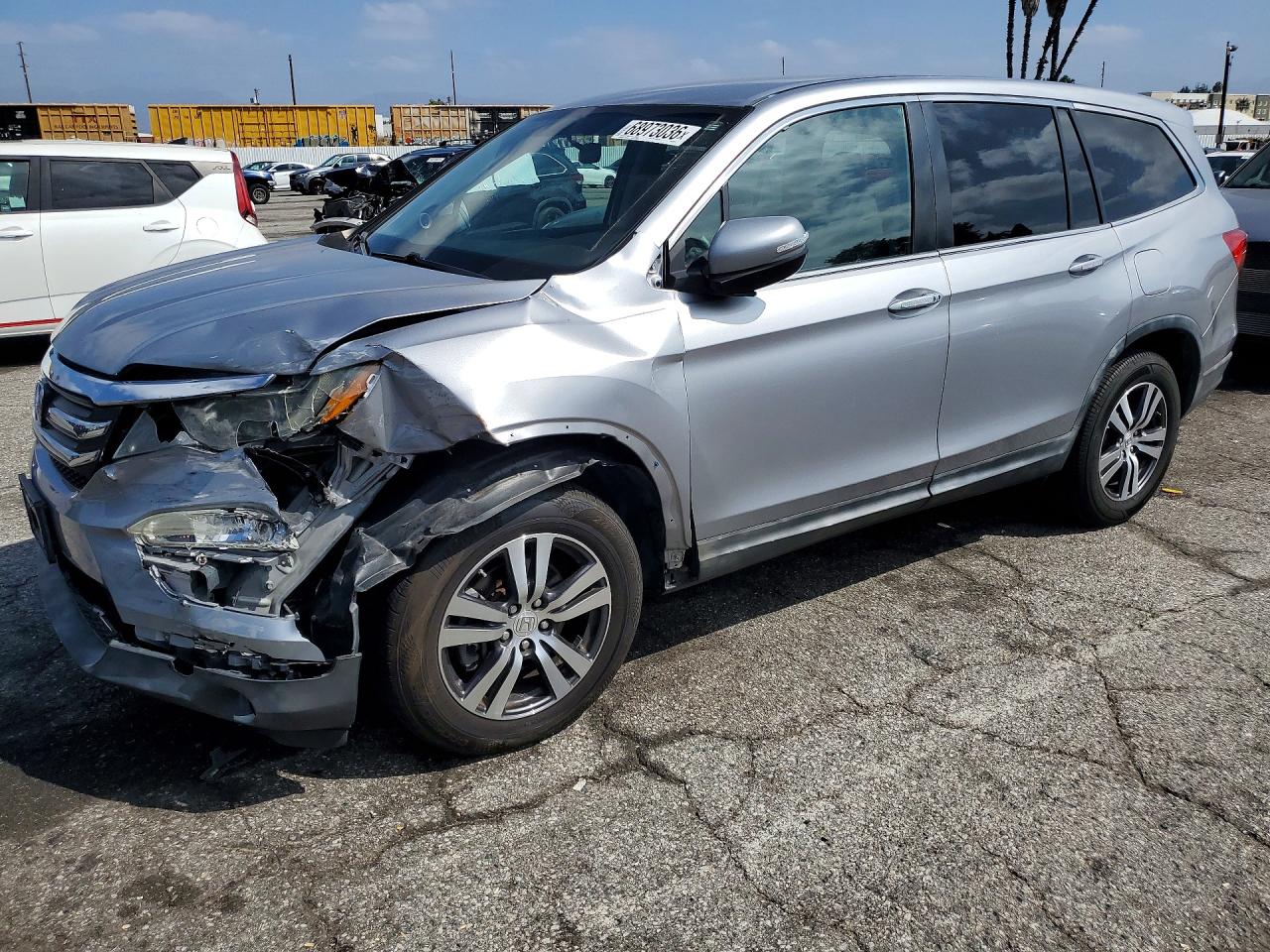 2016 HONDA PILOT EX | 5FNYF5H33GB051579 | UPCARS