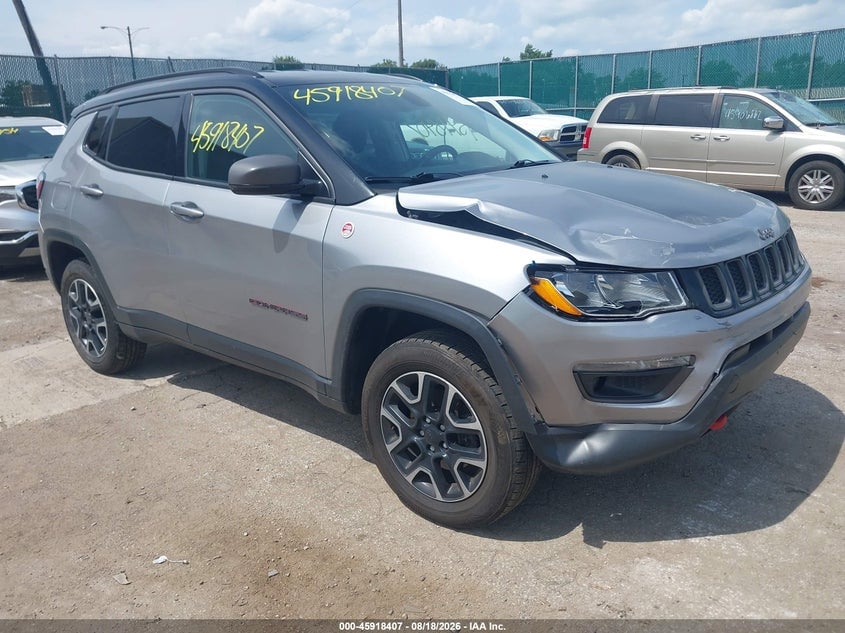 2019 JEEP COMPASS TRAILHAWK 4X4 | 3C4NJDDB5KT671742 | UPCARS