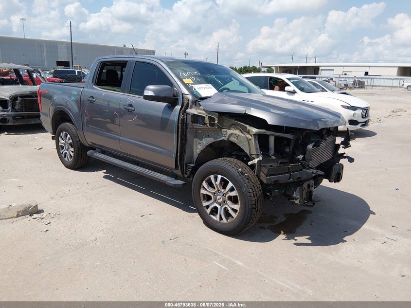 2021 FORD RANGER LARIAT | 1FTER4FHXMLD37408 | UPCARS