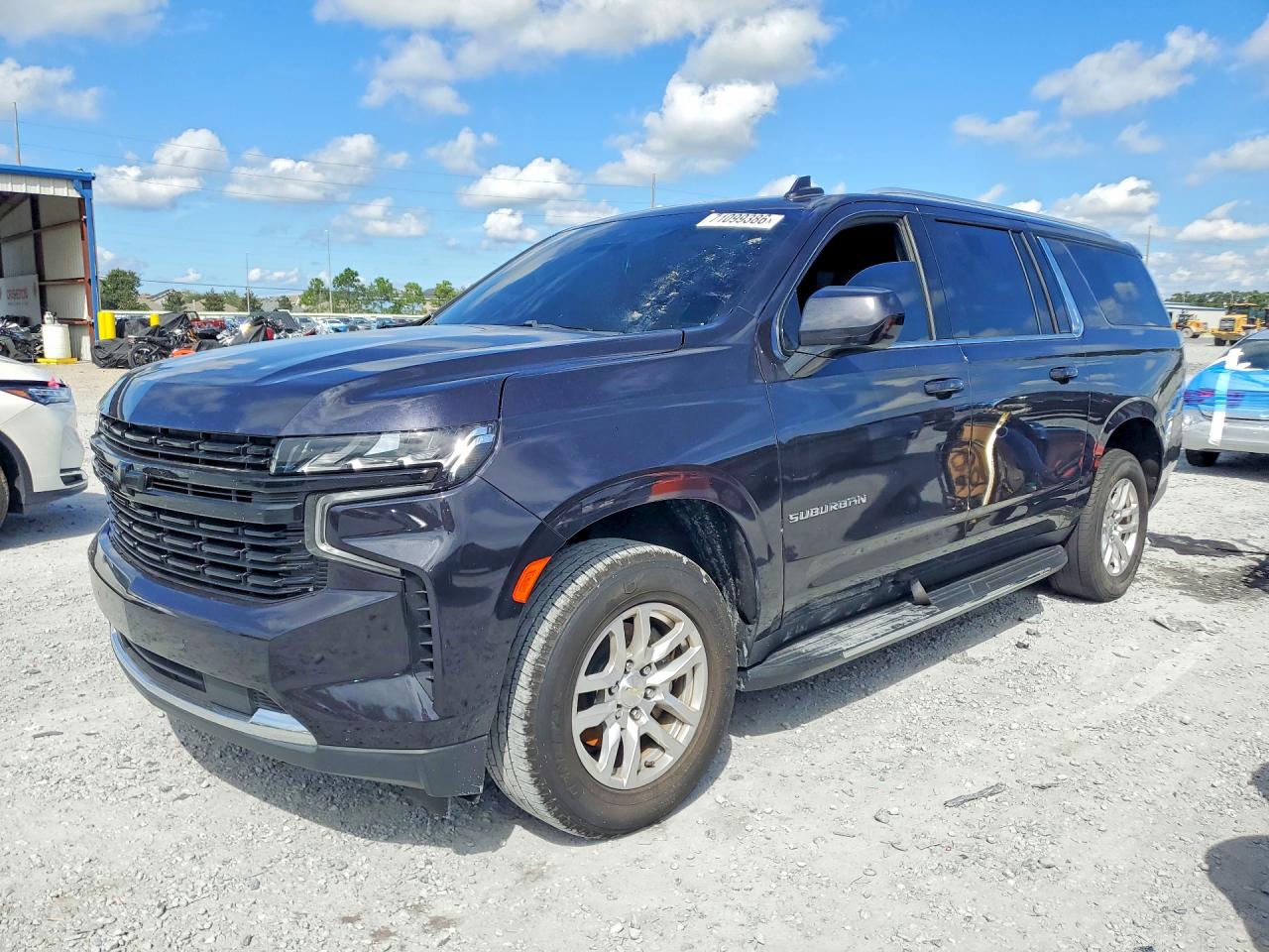 2022 CHEVROLET SUBURBAN C1500 LT | 1GNSCCKD7NR202586 | UPCARS
