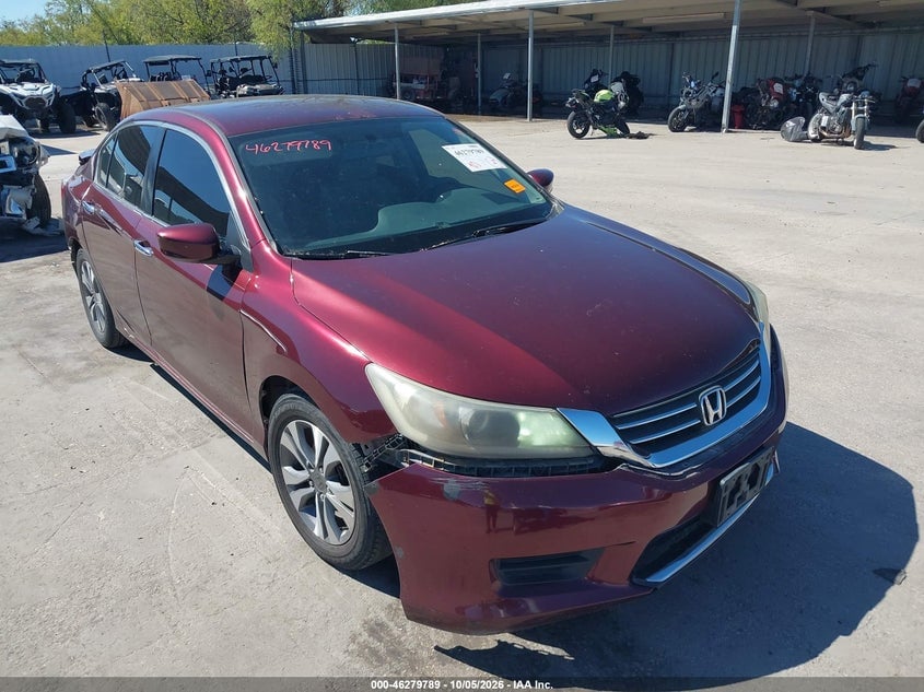 2013 HONDA ACCORD LX | 1HGCR2F39DA172576 | UPCARS