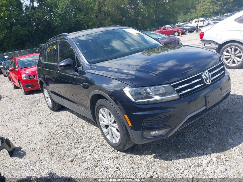 2018 VOLKSWAGEN TIGUAN 2.0T S | 3VV0B7AX7JM028165 | UPCARS