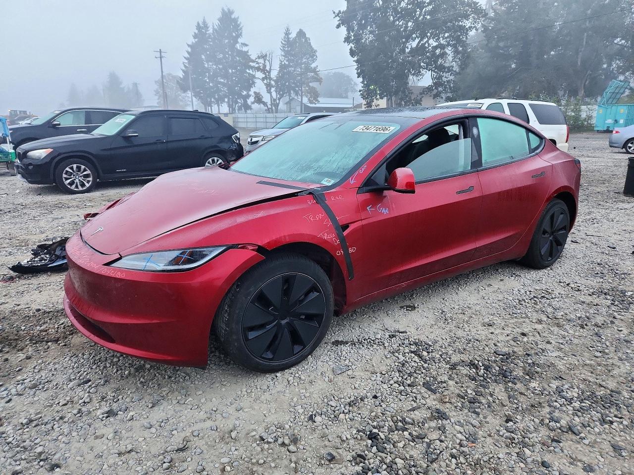 2025 TESLA MODEL 3 | 5YJ3E1EA2SF042180 | UPCARS