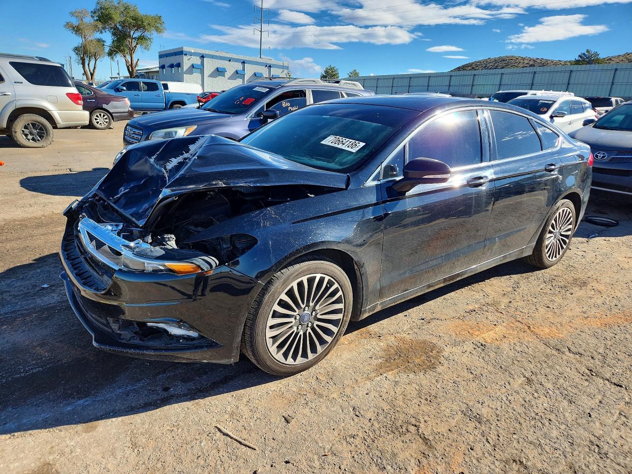 2018 FORD FUSION TITANIUM/PLATINUM | 3FA6P0D96JR219583 | UPCARS