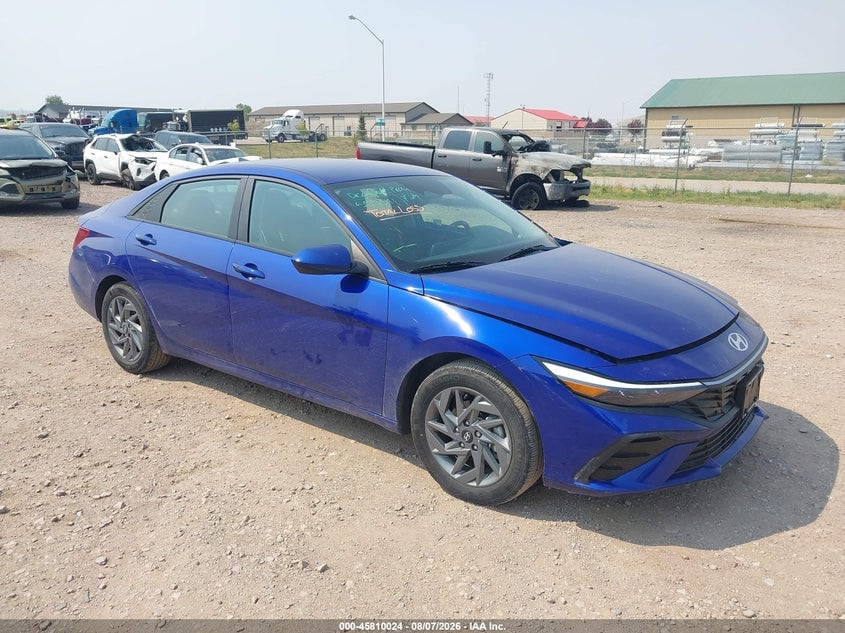 2024 HYUNDAI ELANTRA HYBRID BLUE | KMHLM4DJ3RU120985 | UPCARS