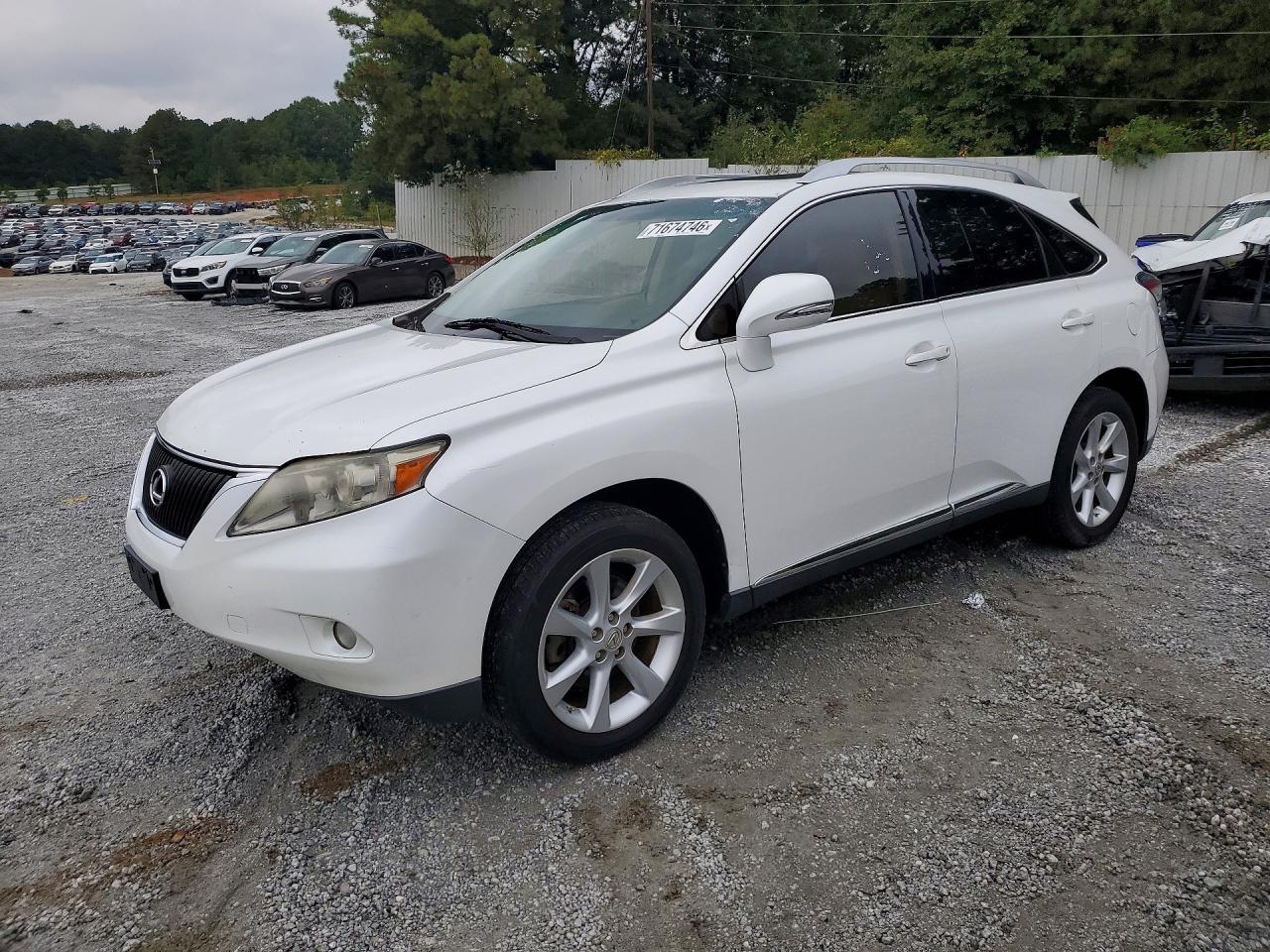 2010 LEXUS RX 350 | 2T2ZK1BA6AC003842 | UPCARS