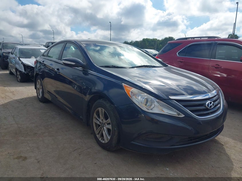 2014 HYUNDAI SONATA GLS | 5NPEB4AC4EH898905 | UPCARS