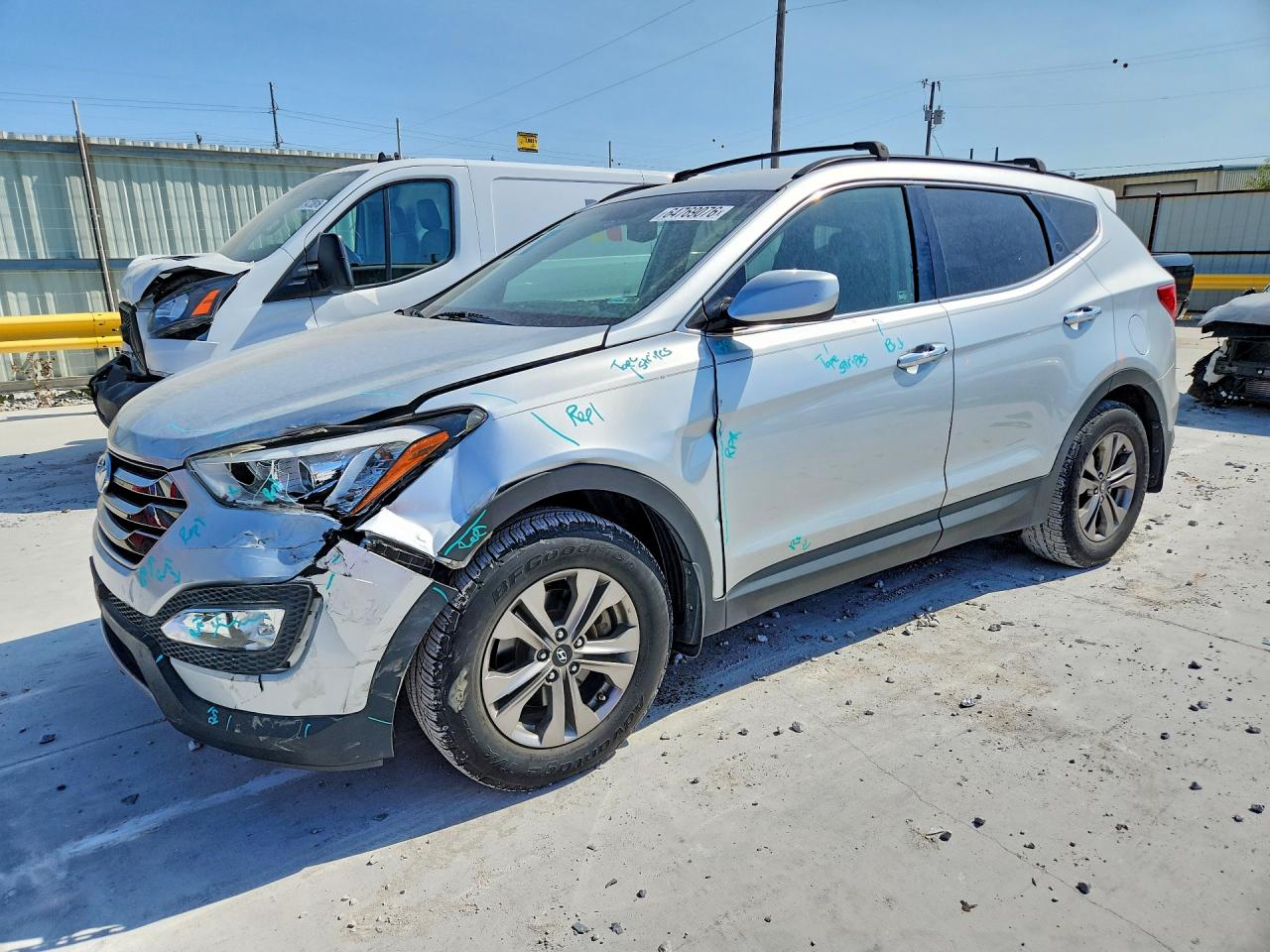 2015 HYUNDAI SANTA FE 2.4L | 5XYZU3LB7FG276754 | UPCARS