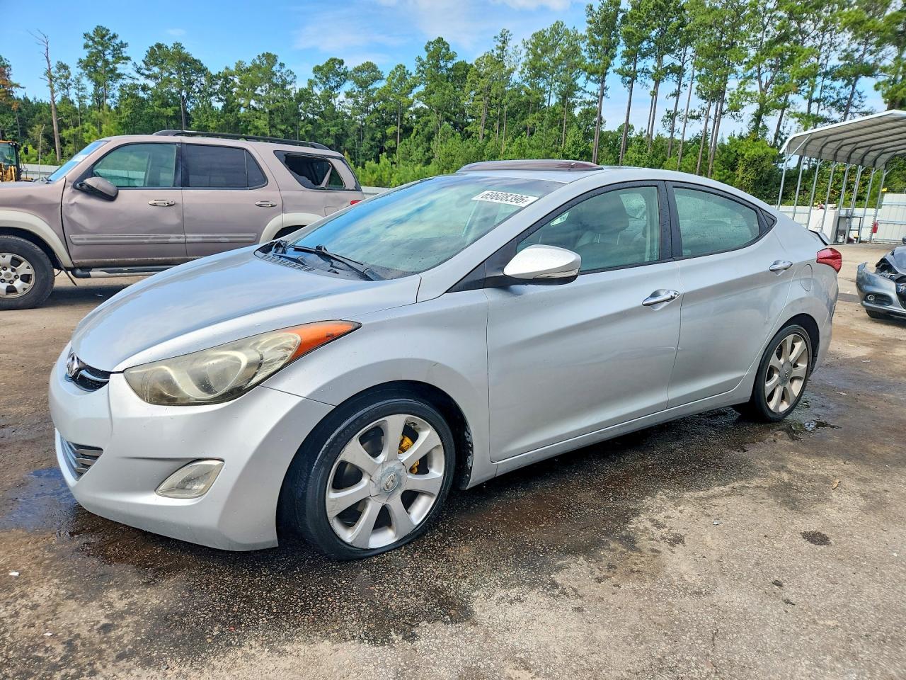 2012 HYUNDAI ELANTRA LIMITED | 5NPDH4AE2CH090528 | UPCARS