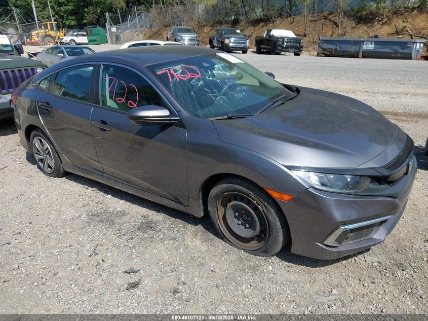 2019 HONDA CIVIC LX | 2HGFC2F66KH576331 | UPCARS